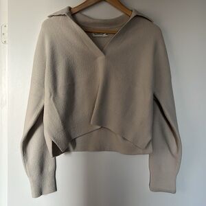 A&F Soft Collection Collared Sweater
